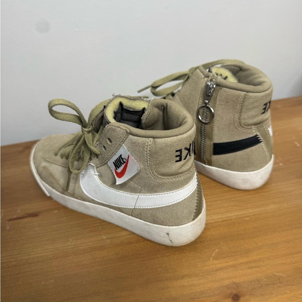 Nike High-Top Sneakers - Olive and Black - Picture 2 of 5